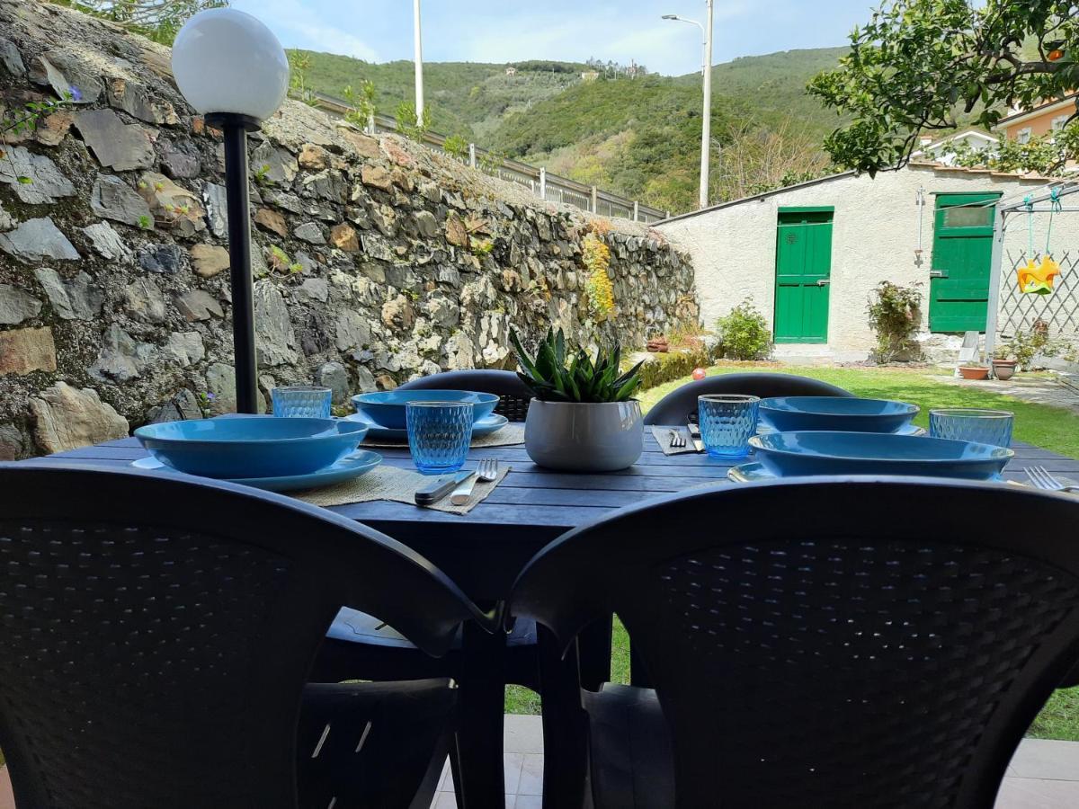Appartamento Blu Deiva Marina Exterior foto